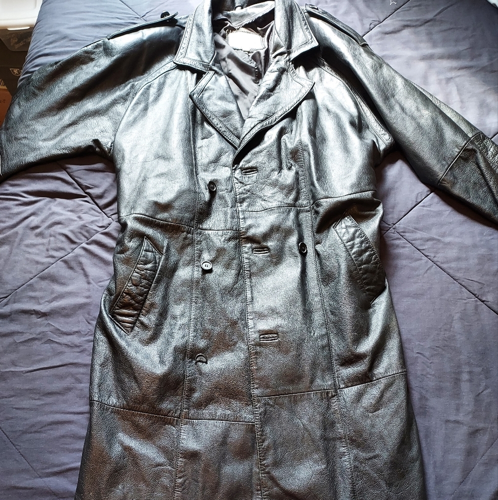 Pelle Studio leather duster jacket